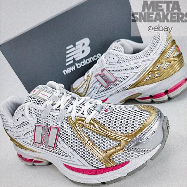 New Balance 1906R US 10.5 Mens White Silver Gold Berry Retro Run NB U1906RCH New