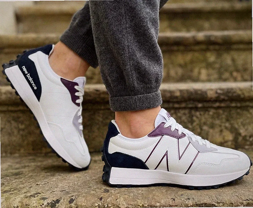 New Balance 327 Calia Leather Casual Golf Women Sneakers Shoes White size 10 ⚡️