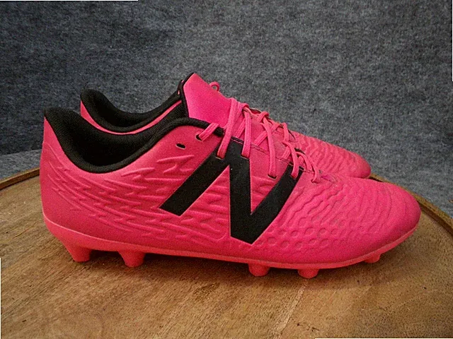 New Balance Boys Tekela V3 Plus 35 JST3FP35 Pink Soccer Cleats Shoes Jr. Size 5
