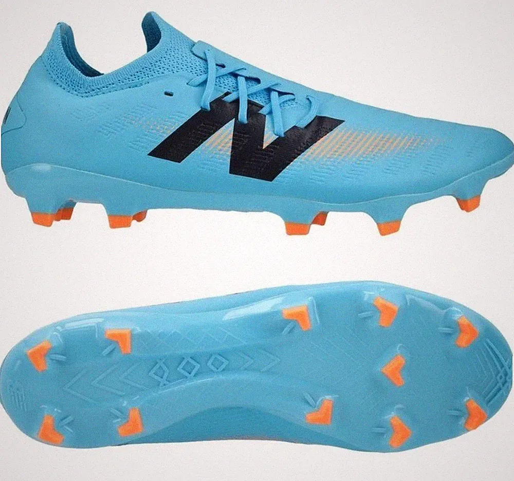 New Balance Furon Destroy FG V7+ Soccer Cleats Blue SF2FS75 Mens Size 4 Wide EE