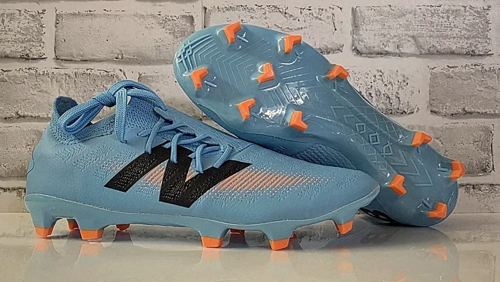 New Balance Furon Destroy FG V7+ Soccer Cleats Shoes Blue SF2FS75 Mens Size 8