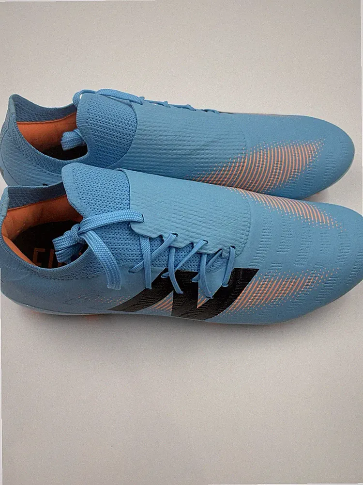 New Balance Furon Destroy V7+ FG Soccer Cleats Men’s 12.5 Blue Orange SF2FS75
