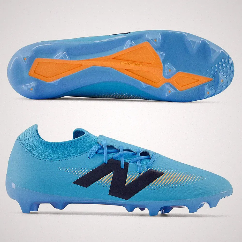 New Balance Furon Dispatch FG V7+ Soccer Cleats Firm Ground SF3FS75 Teal/Orange