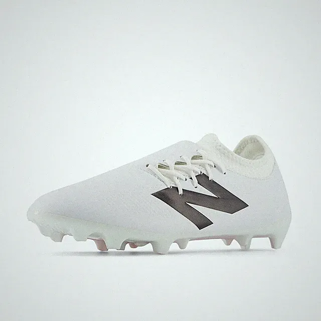 New Balance Furon Dispatch FG V7+ Soccer Shoes, 6M/7.5W, White/Black/True Red