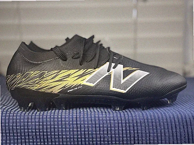New Balance Furon Elite FG V8 Black Pack Black Gold SF1FBG8 Mens Size 11 2E