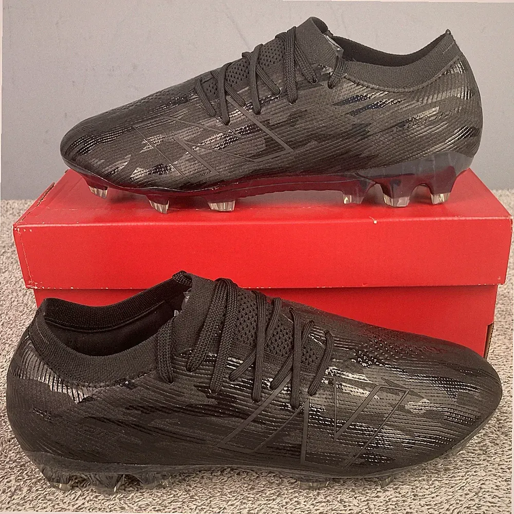 New Balance Furon Elite FG V8 Infinite Dark Black Soccer Cleats Men 10 SF1FTB8