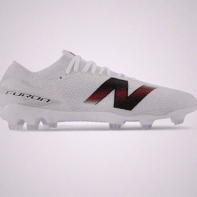 New Balance Furon Elite V9 2E Wide Firm Ground Soccer Cleats - White Pack (FA26)