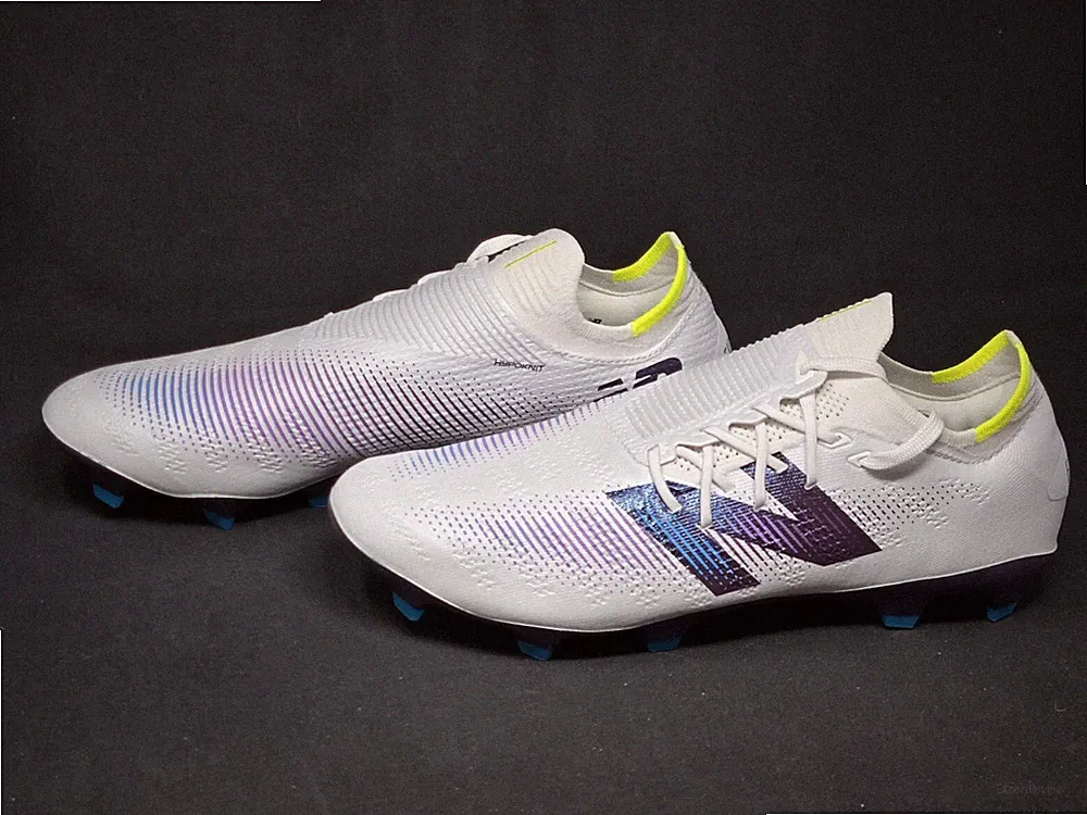 New Balance Furon Pro FG V7+ Mens Multi Size Purple White Soccer Cleats NBY
