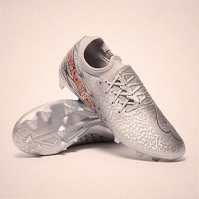 New Balance Furon V7 Dispatch FG Firm Ground Soccer Cleats SF3FGG7 Silver/Grey