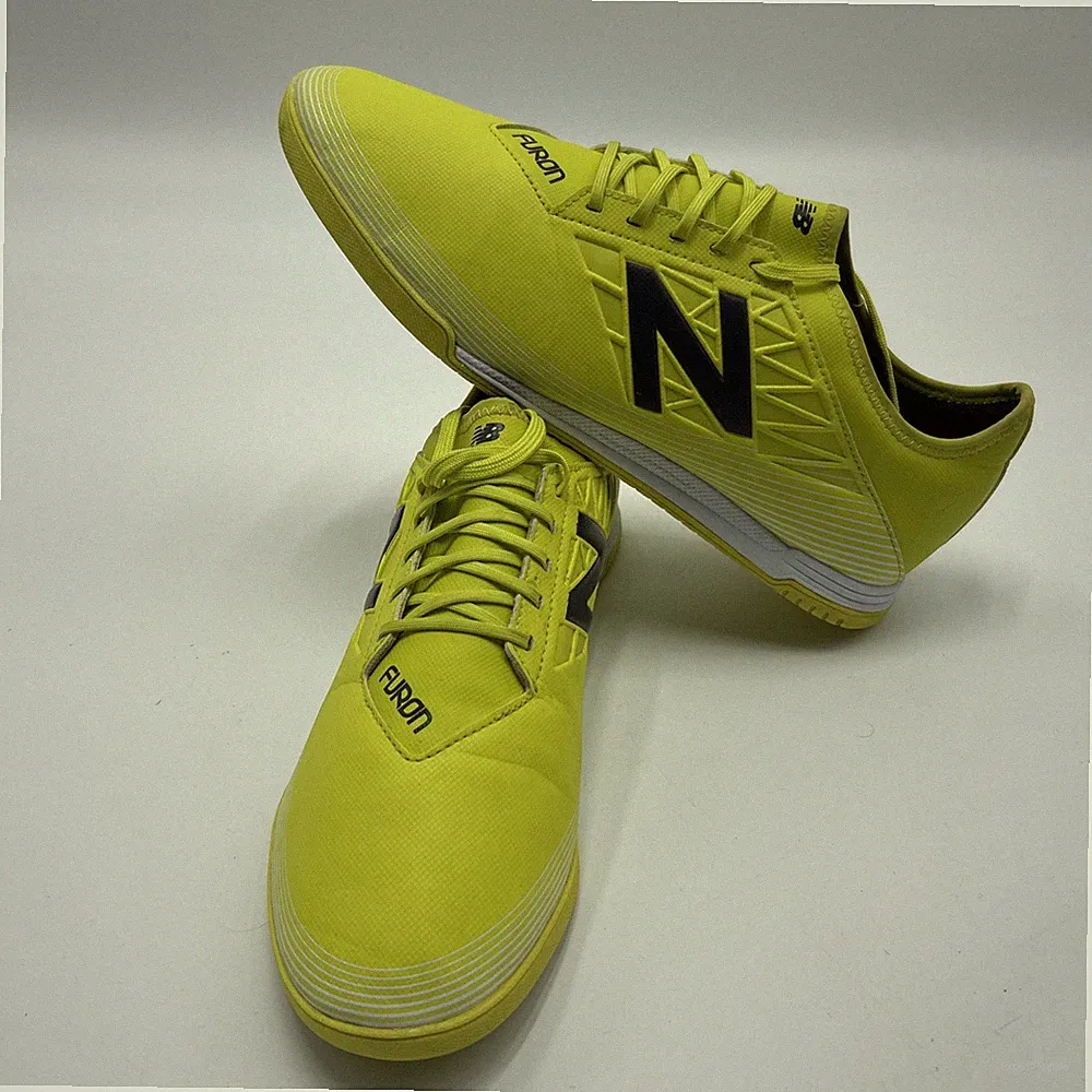 New Balance Fusion MSFDISP5 Indoor Soccer Shoes Men’s Size 13 D NEON