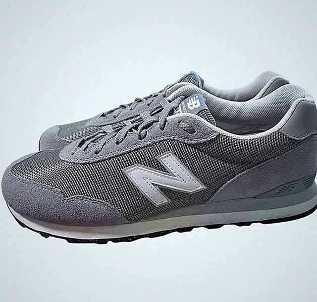 New Balance Gray White 515 Classic Running Sneakers Size Men’s 11.5 4E 515GRY