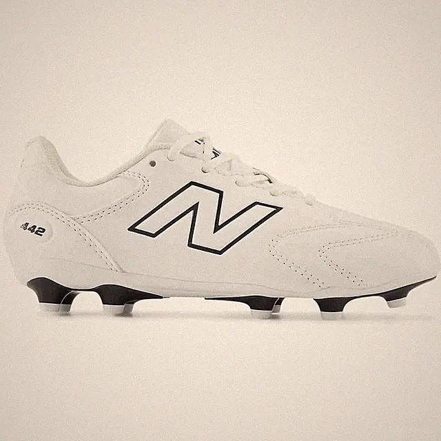 New Balance Junior 442 V3 Team Wide Firm Ground Soccer Cleats