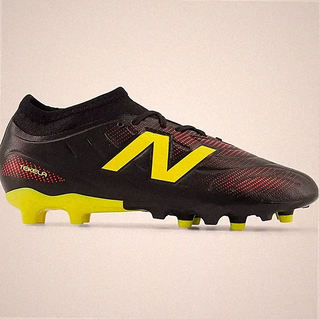 New Balance Junior Tekela Team Low Laced V5 Wide Firm Ground Soccer Cleats