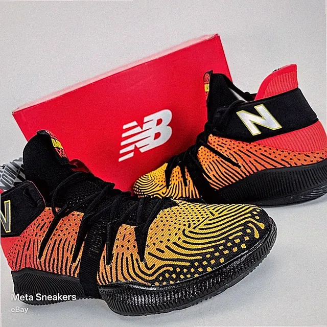 New Balance OMN1S US 13.5 Mens Black Orange Yellow Kawhi Basketball BB0MNXA1 NIB