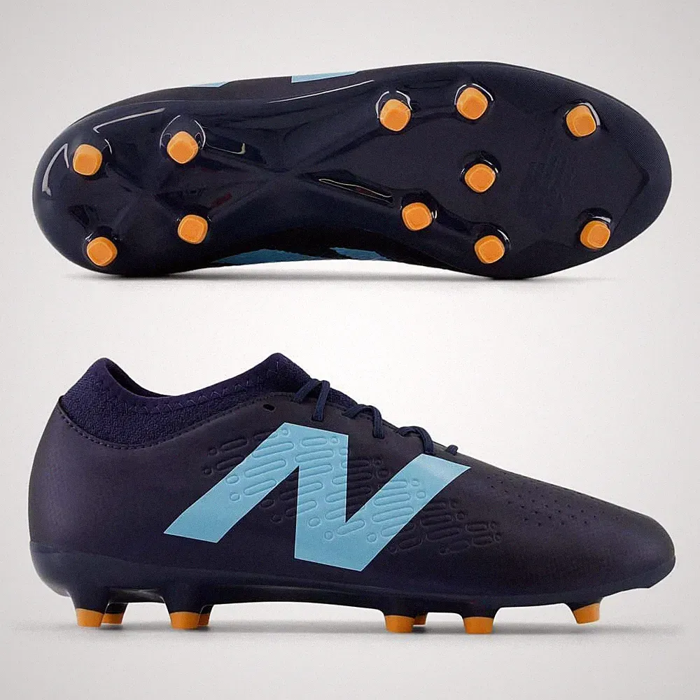 New Balance Tekela Magique FG V4+ Firm Ground Soccer Cleats ST3FN45 Dark Blue