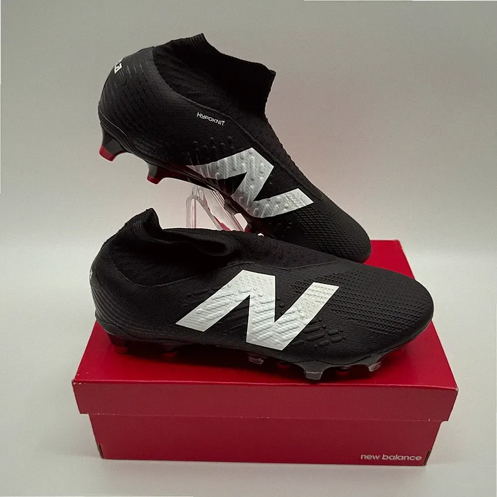 New Balance Tekela Pro FG V4+ Firm Ground Soccer Cleats ST1FM45 Black White