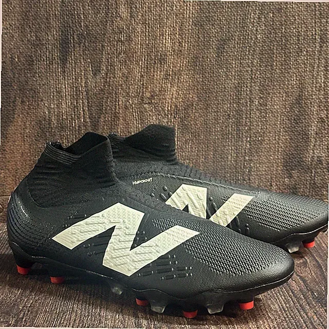 New Balance Tekela Pro FG V4+ Laceless Soccer Cleats Men's Sz 10 Black ST1FM45