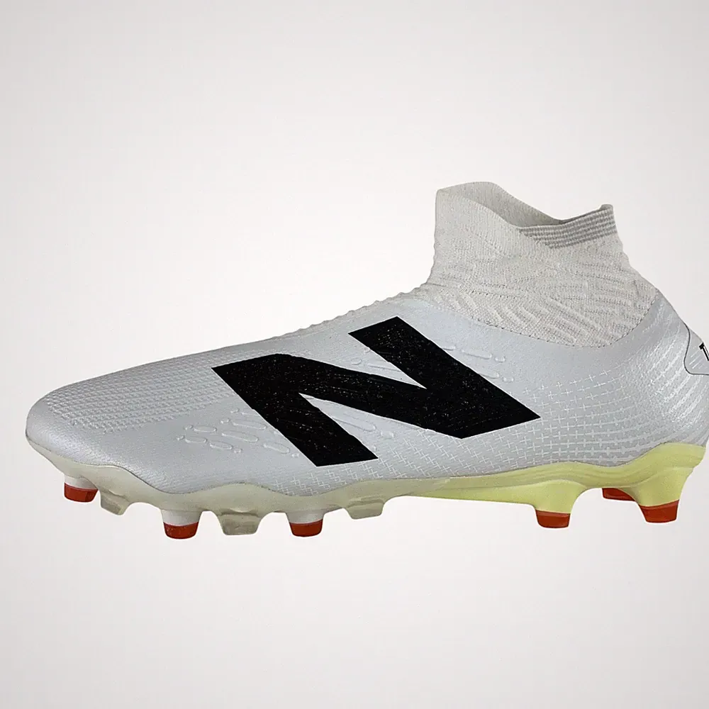 New Balance Tekela Pro FG v4+ Men's White Laceless Soccer Cleats ST1FW45