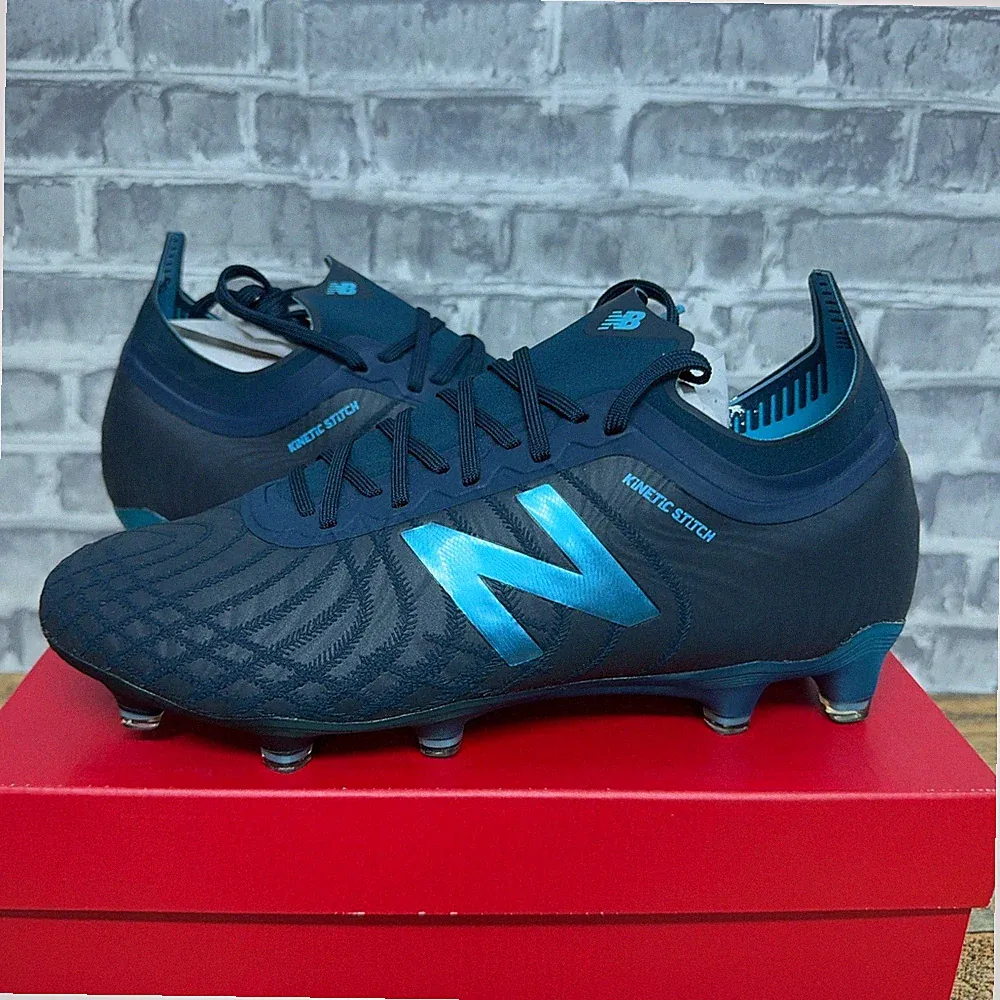 New Balance Tekela V2 Pro FG Dark Blue Soccer Cleats MST1FBG3 Mens Size 6 2E