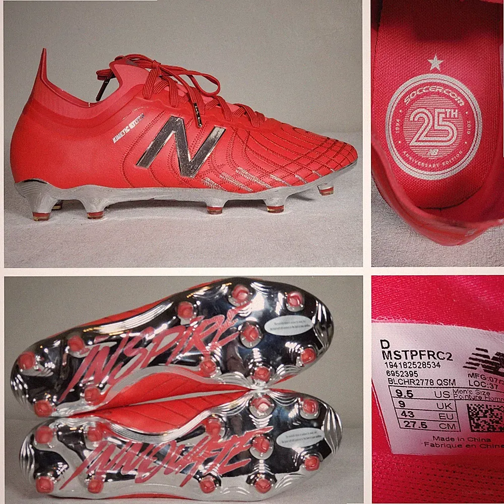 New Balance Tekela V2 soccer.com 25th Anniversary Edition Cleats Men's US 9.5 D