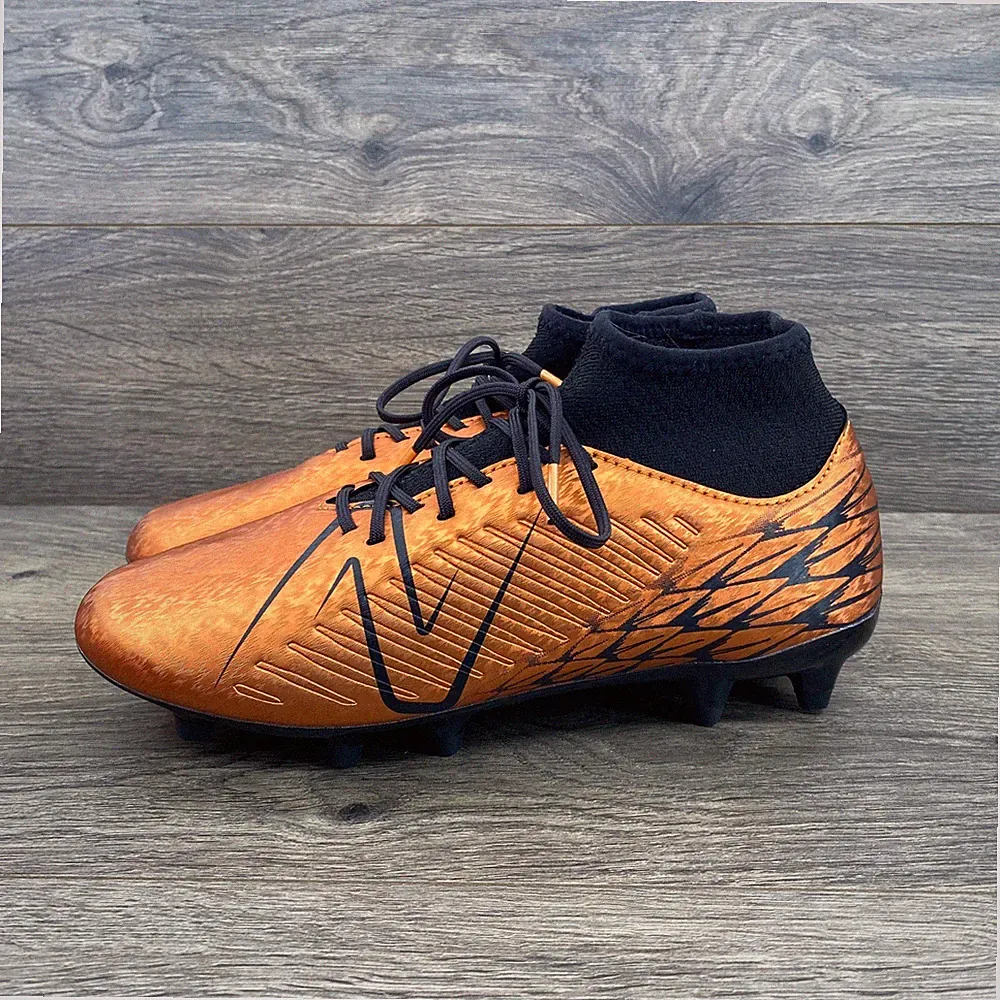 New Balance Tekela v4 Magique FG Soccer Cleats Mens 7 Brown Black ST3FCB4