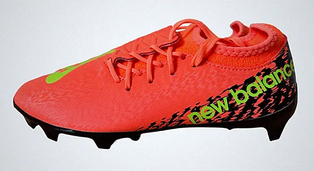 New Balance Unisex Furon v7 Dispatch FG Soccer Cleats Orange/Black (SF3FDF7)