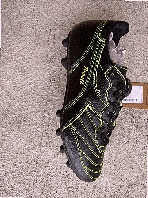 NEW Diadora BRASIL NEXT40 ITA MDPU cleats, size 8.5 M, black