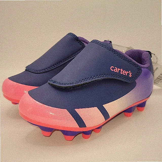New Girls Purple Carter's Sport Cleats Kids Size 7 Model Fica G NWT