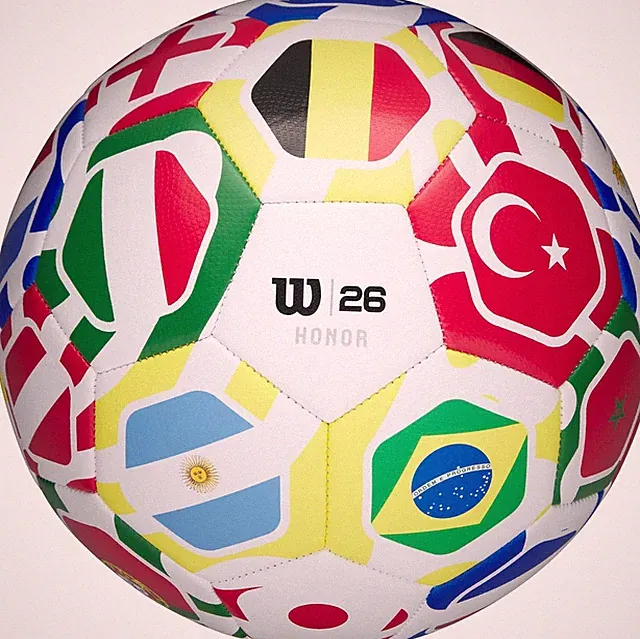 New Honor Soccer Ball Size 5 Multicolored Training Match Ball Fast Shipping