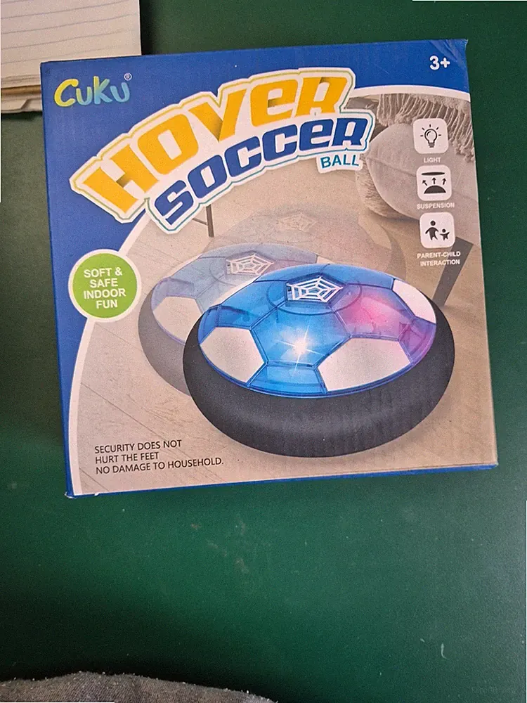 NEW Hover Soccer Ball Football Indoor Game for kids or pets LED Lights
