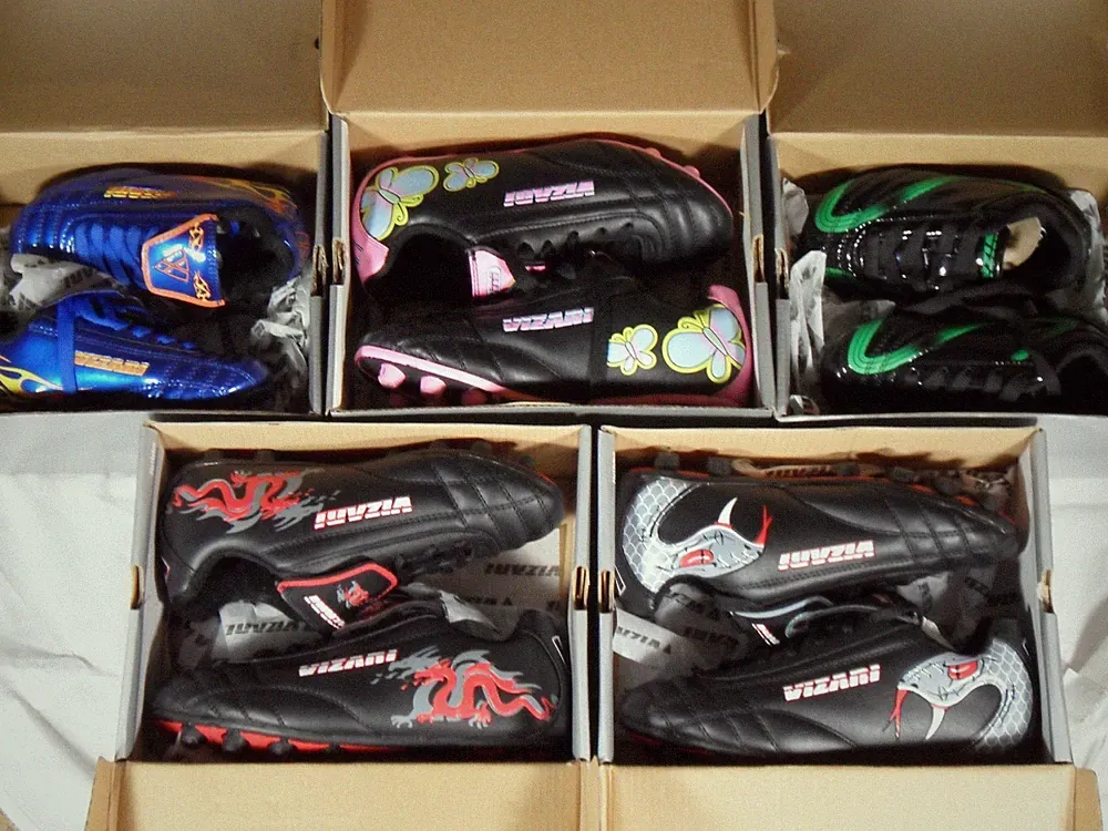 New Kids Toddler Youth Boys Girls Vizari FG Outdoor Soccer Cleats Football Boots