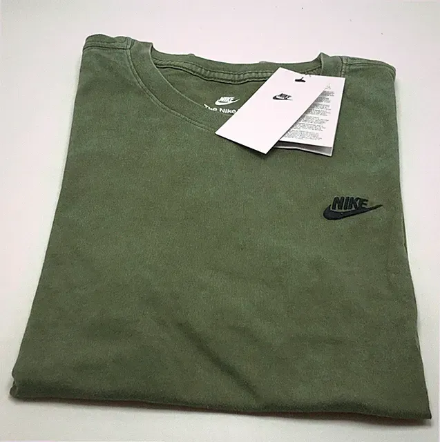 *NEW* Men NIKE ESSENTIAL SPORTSWEAR CLUB TEE OLIVE (HJ0732 222), Sz SM - 2XL 👍