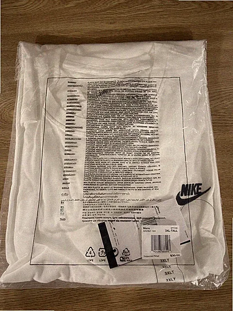 *NEW* Men NIKE ESSENTIAL SPORTSWEAR CLUB TEE WHITE (AR4997 101) 3XL-TALL XXXL 👍