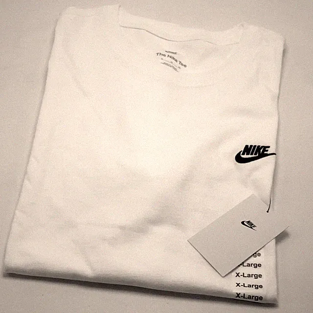 *NEW* Men NIKE ESSENTIAL SPORTSWEAR CLUB TEE WHITE (AR4997 101) 👍