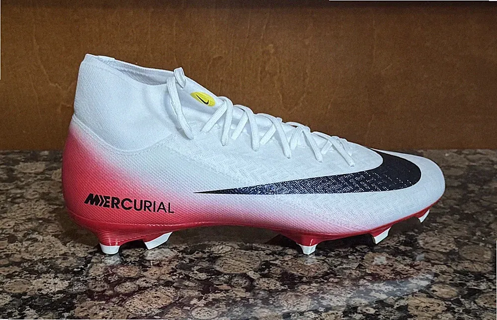 New! Men NIKE MERCURIAL SUPERFLY 10 ACADEMY LV8 MULTIGROUND SOCCER CLEATS RED/WT