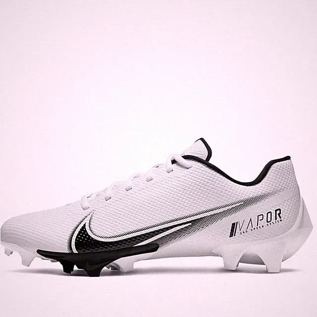 new men's 14.5 Nike Vapor speed 360 Football Cleats white/black