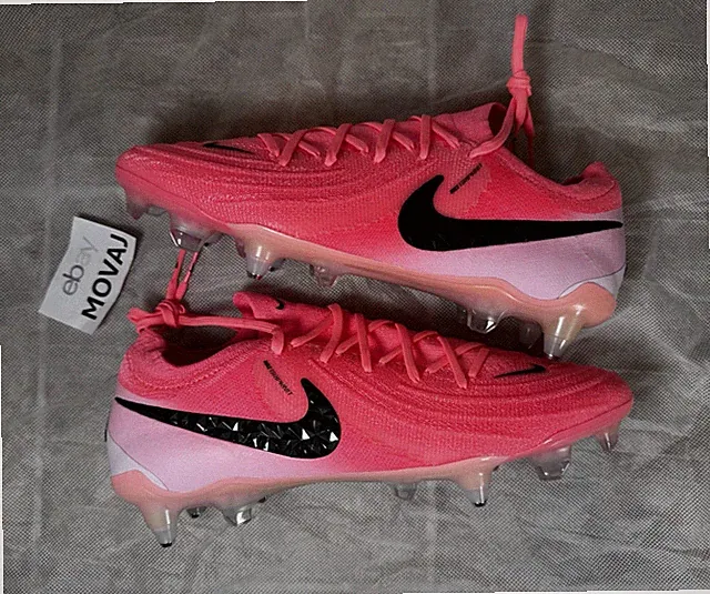 NEW Men's 8 Nike Phantom GX 2 Elite SG Pro AC Soccer Cleats Pink FQ8926-600