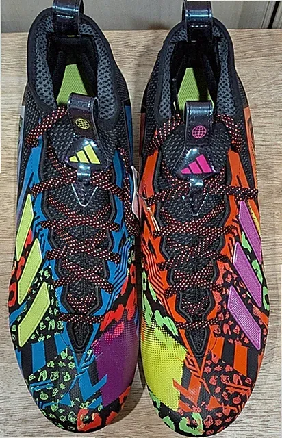 NEW Men's Size 14 Adidas Freak 23 7V7 "MISMATCH" FOOTBALL CLEATS - GW4166