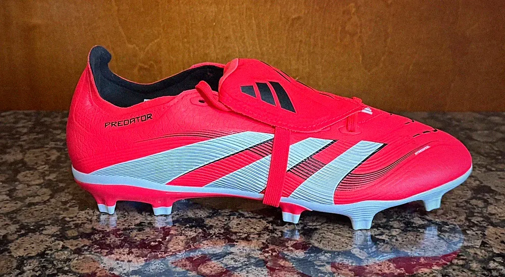 New Mens US 8 ADIDAS PREDATOR LEAGUE FT FG FIRM-GROUND SOCCER CLEATS LUCID RED