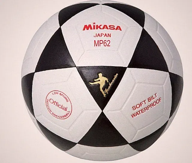New Mikasa MP62 Indoor Soccer Ball Size 4 Training Match Black White Synthetic