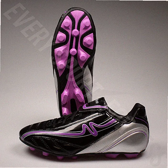 NEW Mitre Valhalla II Soccer Cleats Junior - Black and Purple