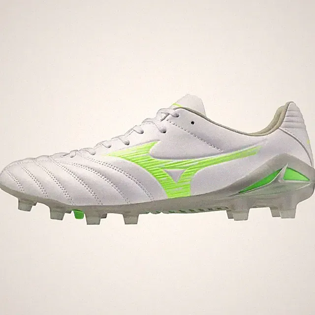 NEW Mizuno Soccer Cleats Monarcida NEO 3 PRO Wide Lightweight White/Neon Japan