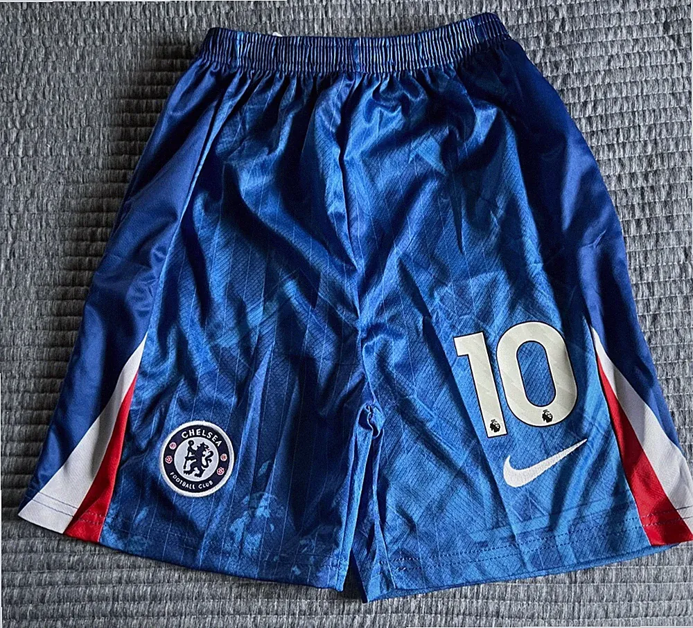 New Nike Chelsea Football Club Shorts Blue Dri Fit Soccer Size 26 Palmer #10