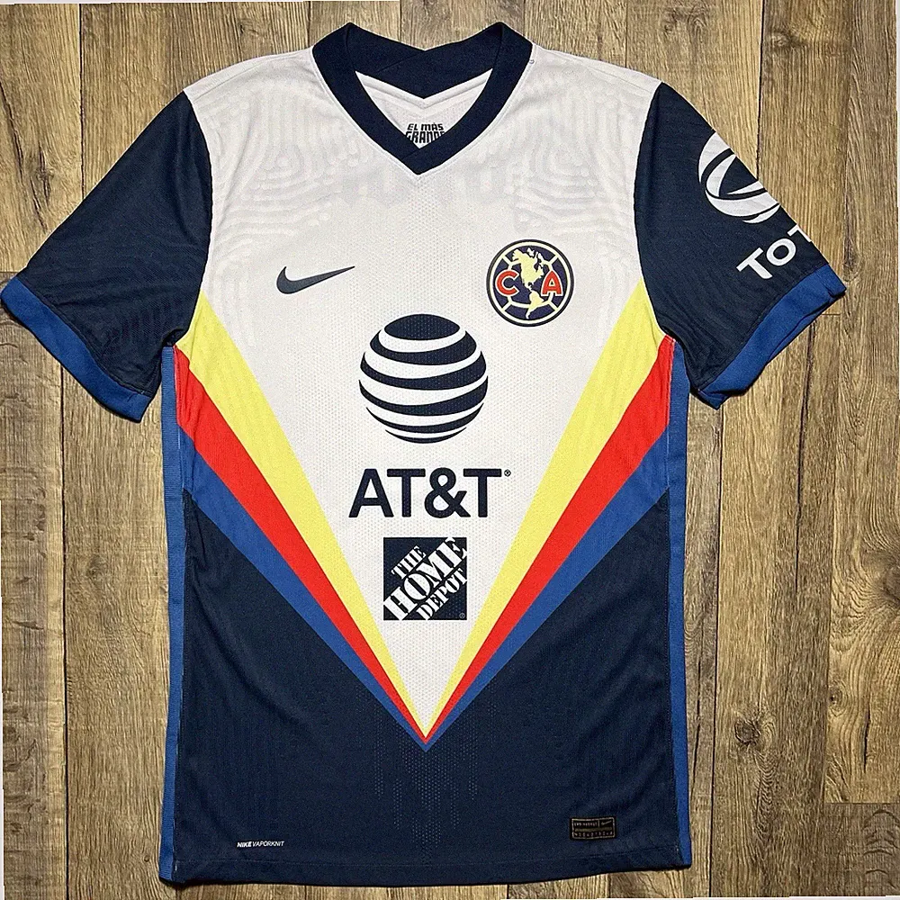 New Nike Club America 20/21 Authentic Away ADV Vapor Knit Soccer Jersey S $170