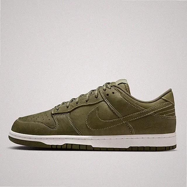New Nike Dunk Low Shoes - Medium Olive (IO4550-200)