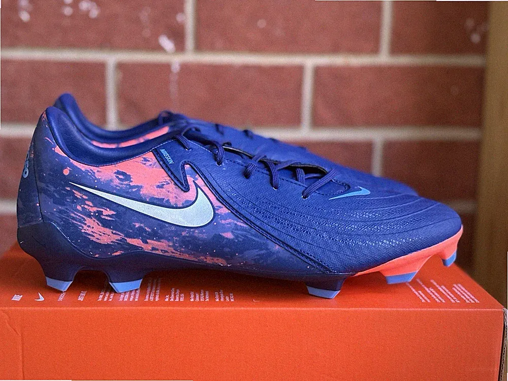 New Nike Phantom GX 2 Academy Erling Haaland Size 12.5 Mens Blue Soccer Cleats