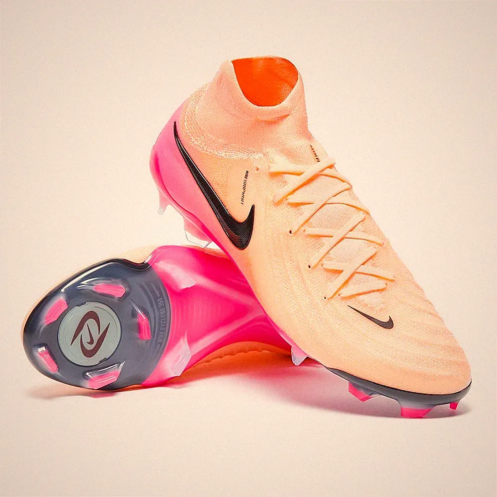 New Nike Phantom Luna II 2 Elite FG Gripknit Pink Cleats HF4358-800 Mens 6