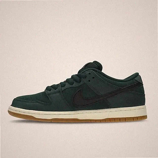 New Nike SB Dunk Low Pro Shoes - Deep Fir (FJ1674-300)