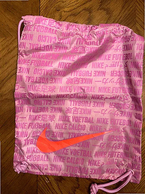 New Nike String Bag Gym Drawstring Soccer Cleats Carry Sack Predator Mercurial