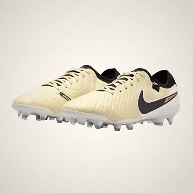 New Nike Tiempo Legend 10 Pro FG Soccer Cleats DV4333-700 Lemonade Size 7.5